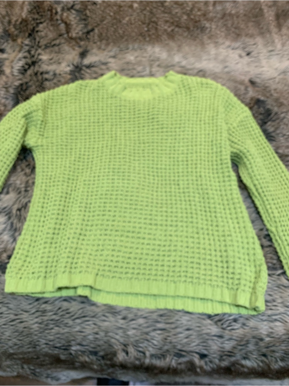 Billabong "Happy Haze" Sweater lime green Size M